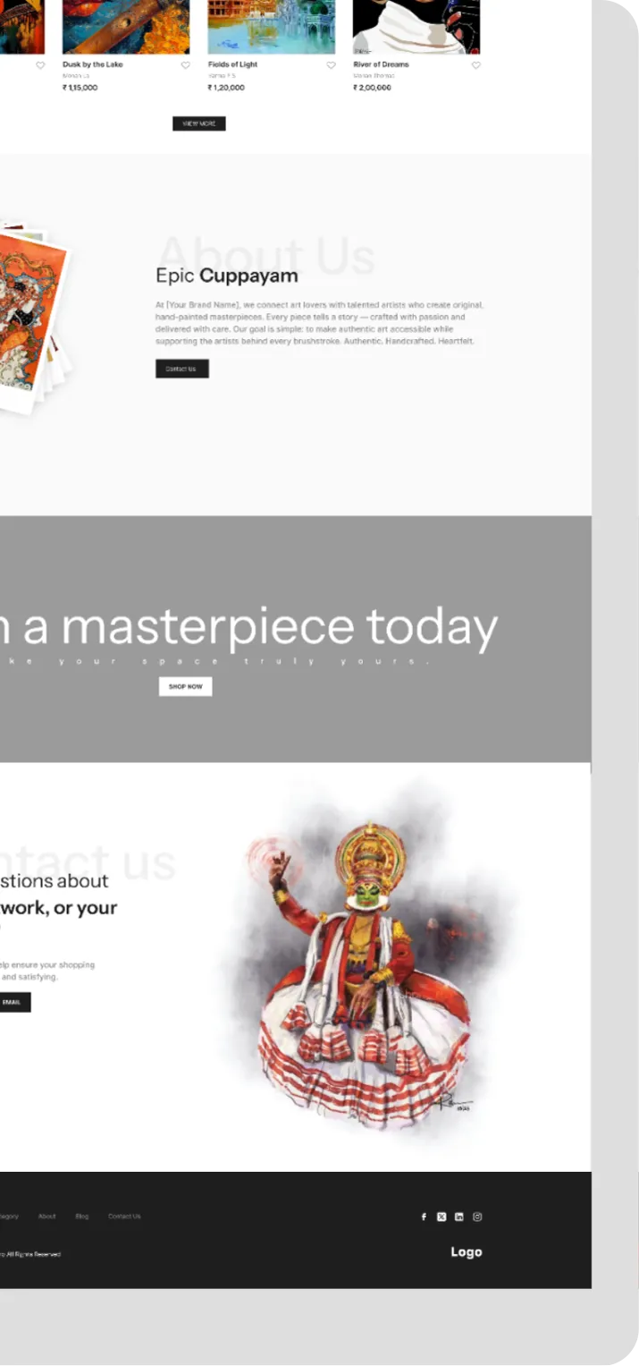 Landing Page Design